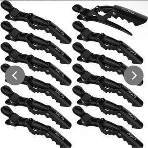Xtava Black Hair Clips Set